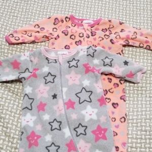 2 piece fleece Jammie set